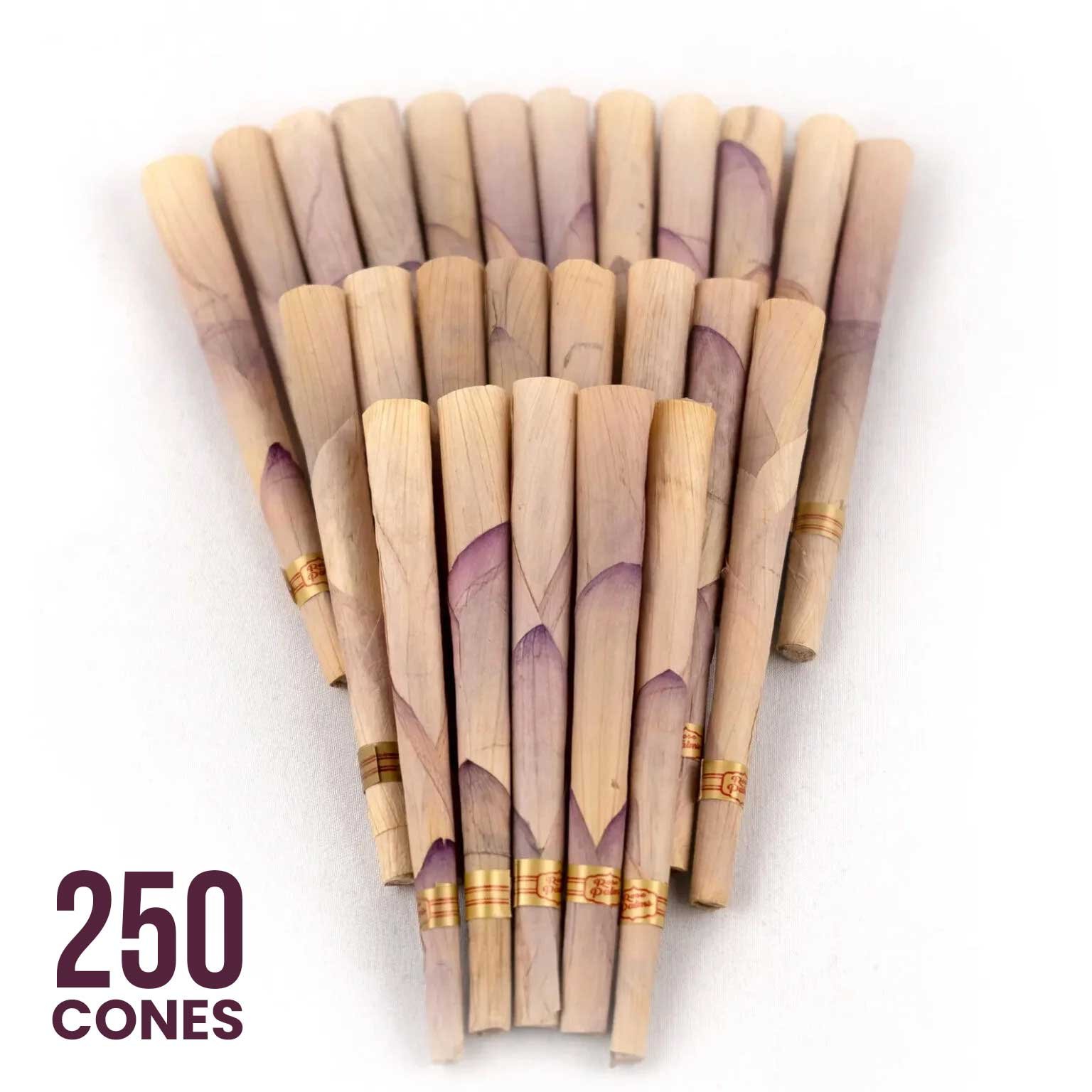 Real Lotus Blue Classic King Size 109mm Pre Rolled Cone Bulk - 250 cones